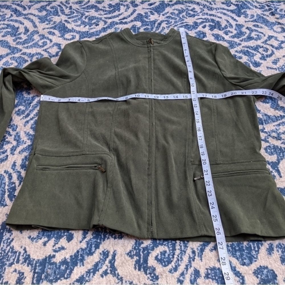 Jm Collection zipper jacket - Picture 5 of 10
